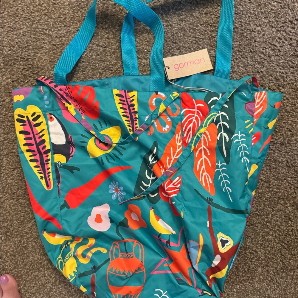 Gorman Multicolor Abstract Tote